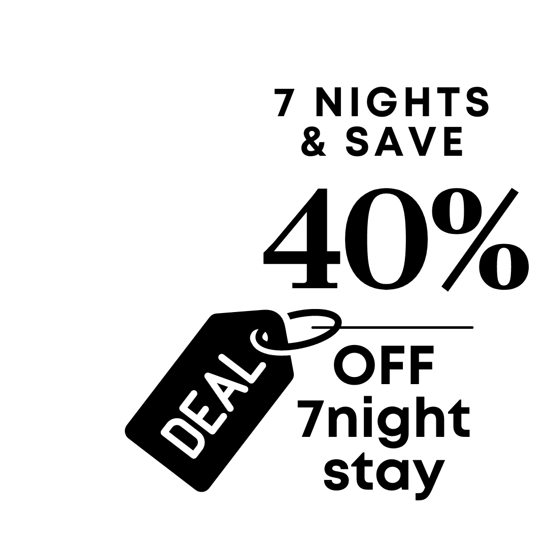 7 NIGHTS & SAVE 40%